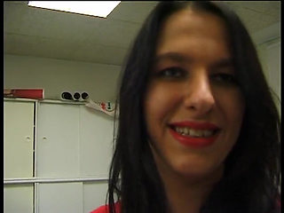 Busty german milf is blowing big cock in POV