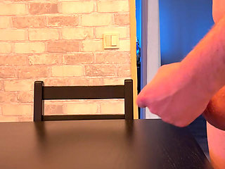 Huge cumshot in hand and some cumplay