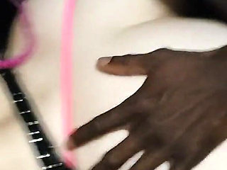 Viper Gets Tossed up by Two Black Cocks