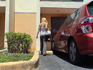 Submissive Britney Spears looking teen destroyed by bwc