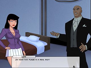 Mommy in DC comic hentai gets freaky with a big ass