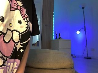 Sucking Dildo and Anal Balls Fucking