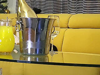 Merry Christmas and Happy New Year, Last Hot Romantic Sex of the Year, at the New Year's Party with Dada Deville