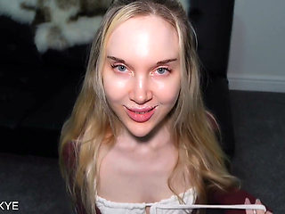 Kisses and Pussy Rubbing for Small Dick - Sph Denial Cuck - Sofie Skye