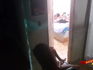 I Caught My Stepsister and Stepfather Having Sex and Stood at the Door of the Room Touching Myself.