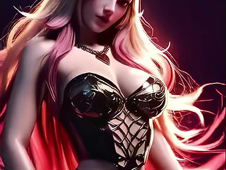 Ahri's Passionate Dance (SISTAR - Give It To Me)  LOL 3D Dance