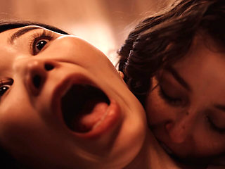 Japanese Asian Vampire Sex - Big Tits Babe Rikako Preyed by Nerdy Leana and Turned into Lesbian Demon