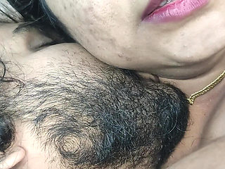 Indian husband and wife hot romance with boobs suck and lip lock hard sex