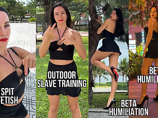 Outdoor Slave Training & Worship Me, Loser