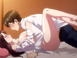 Pussy Licking and Huge Creampie for Hairy Pussy (Hentai Anime)