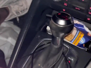 Golden Shower on a Street