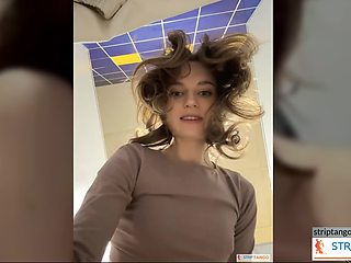 AngelAri Lusty demonstration at stripTango