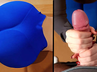 German amateur yoga girl with perfect big ass takes backshots and massive cumshot on her huge booty