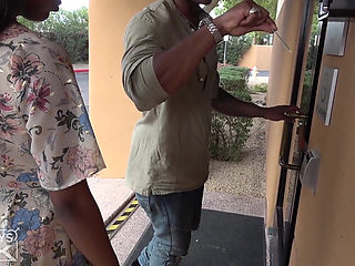 Hot teen black couple show you how to really fuck