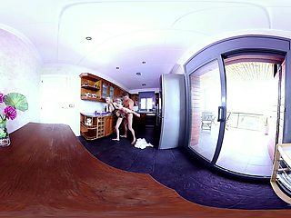 Daniela Davivoso gets banged in this VR scene