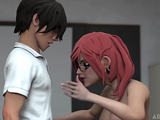 Hentai Sex College Episode 5 - Big Dick Student Impresses MILF Principal with Second Round After Creampie!