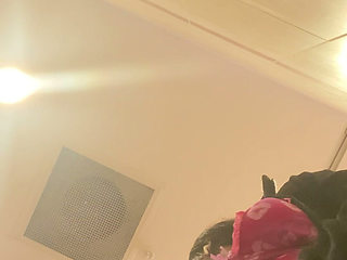 Quick Nut Solo Masturbation in Walmart Bathroom