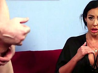 Nympho voyeur watcher teasing lad