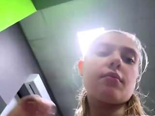 Crazy public fuck in the gym