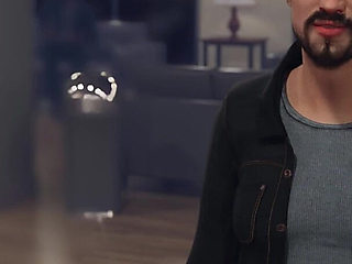 A Lonely Coffee Boy Fucked and Creampied the Hot MILF Boss