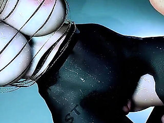 Bigboobs the Goddess Model From Cyberspace - 3D Animation Hentai