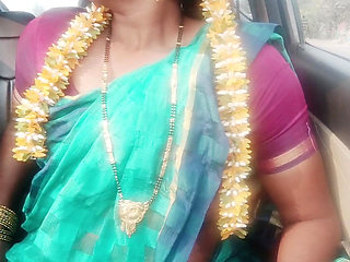 Step Dad Angry Daughter in Law Car Sex Telugu Crazy Dirty Talks. Part -2