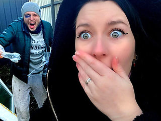 Petite Russian Teen Blogger Fucks Hobo For Likes - Amateur Homemade Doggystyle POV