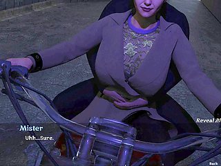 Milf with big boobs takes on gameplay in a fun roleplay session