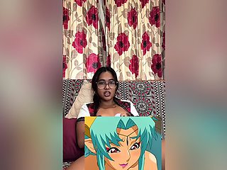 Petite Mia In Petite Desi Mia Z Reacts To Hentai Gts Viper