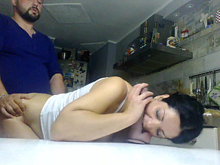 Gets A Rough and Messy Face Fuck