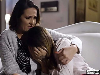 Lesbian Step Aunt Seduction - Adria Rae and Aspen Reign Pussy Licking Taboo Sex