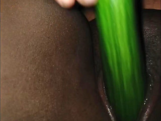 Stepmom fucks her edible dildo