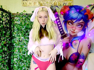 Bunny Dance and Blowjob