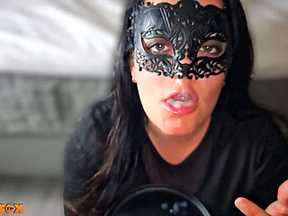 Millie Fox Swallows Huge Cum Load Twice After 3 Days Saving - Amateur MILF Blowjob & Cum in Mouth