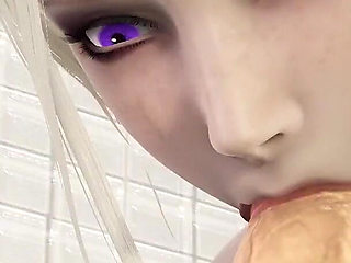 Vampire Blowjob For Big Cock 3D Animation With Cumshot POV