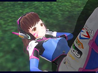 Hentai petite, chinese cosplay masturbate dva, 3d