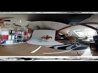 Claudia Macc's 360° in virtual reality porn by Bravo Models