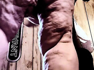 What's This Naked Whore Doing? Paddling Her Tits with a Wooden Spoon and Masterbated and Cums to the Fucking Moon