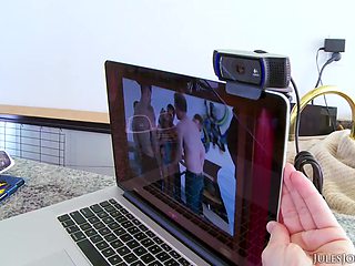 Carter Cruise's First Gang Bang - Exclusive Scene - JulesJordan