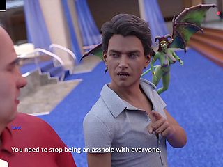 The Spellbook Corruption Route #10 - 3D Porn Gameplay - BBC and Stepbro Vs Stepsister