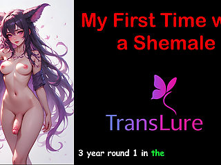 My First Time with a Shemale: a Raw and Passionate Audio Journey