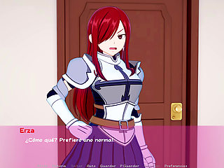 My Waifu Wants to Become a Pornstar - Casting Porn with Beautiful Erza