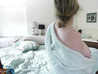 Stepson getting morning fuck with his stepmom