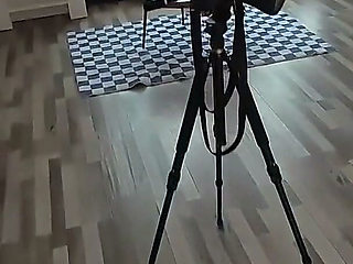 Girlfriend Role-playing with Rope Bondage, Barefoot, Foot Fetishism