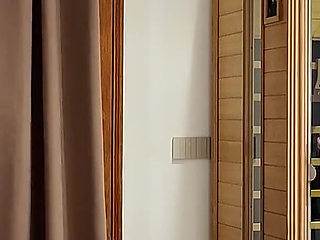 Aunt Unmasks the Perverse Plan of the Young Man and His Friend to See Her Naked in the Sauna