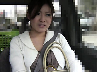 Hairy Asian Cutie Hitomi Takes a Creampie