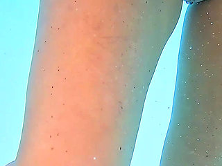 344 MILF Underwater Anal Creampie Prolapse