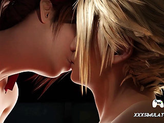 Jessie's Wet Moans Echo As Cloud Thrusts Her Deep With Passion