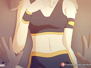 Intense group sex roleplay with your crush in a wild animated toon adventure