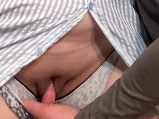 Random Stranger Rubbing My Panties Right in the Subbway